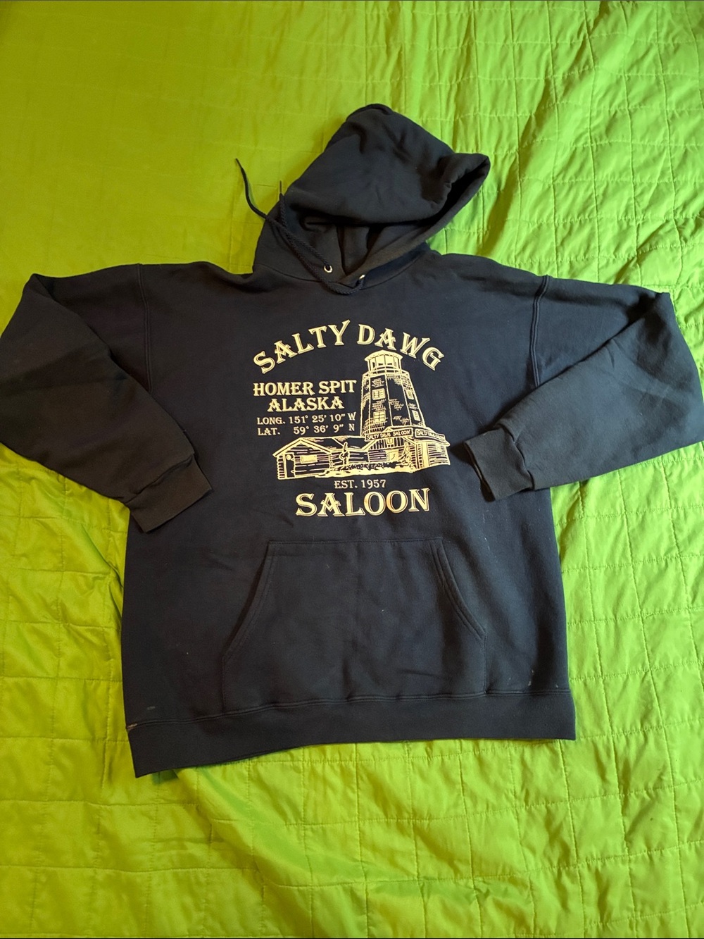 Vintage “Salty Dog Saloon” Hoodie